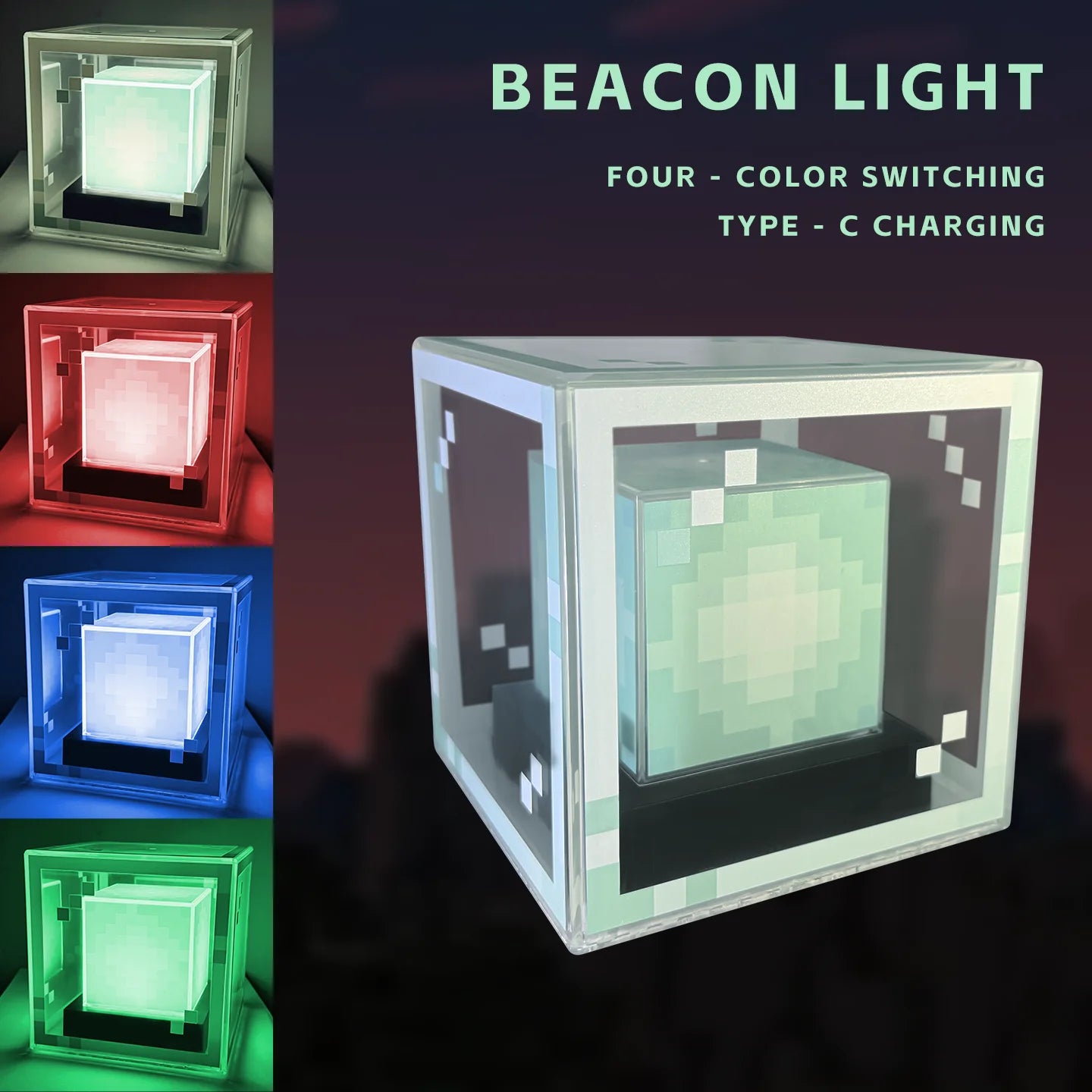 Pixel Beacon Desk Lamp