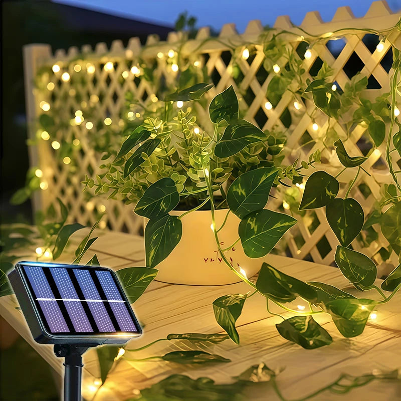 Solar Ivy Fairy Lights