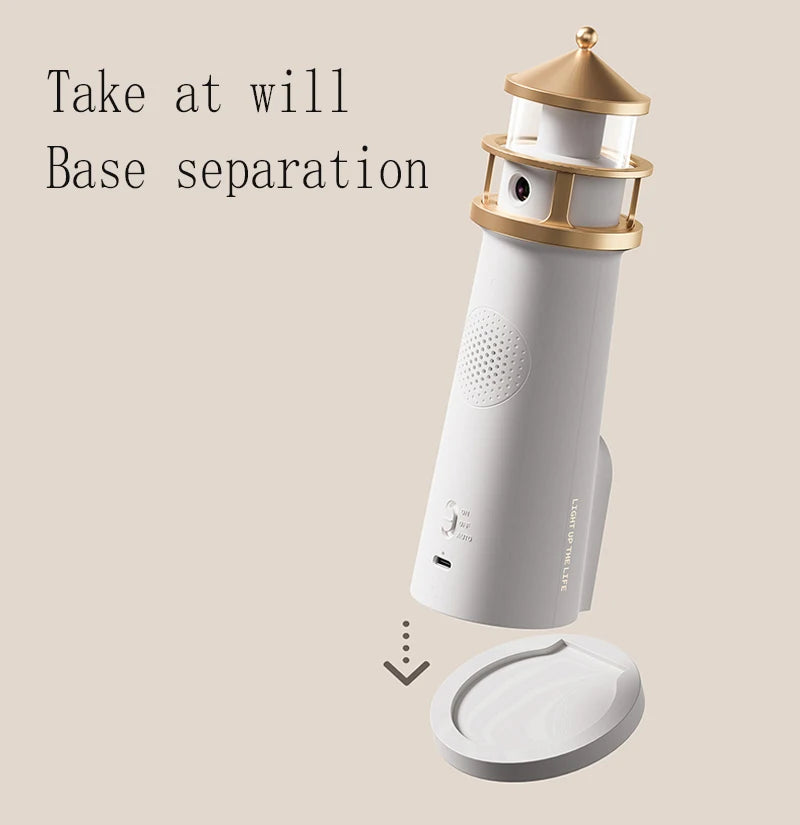 Moon Lighthouse Projection Lamp