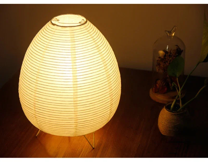 Japanese Rice-Paper Lantern Lamp