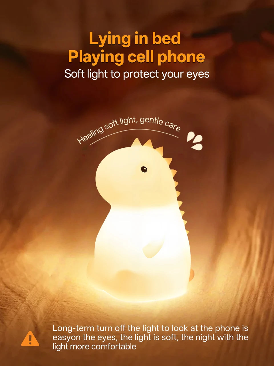 Silicone Duck Touch Light