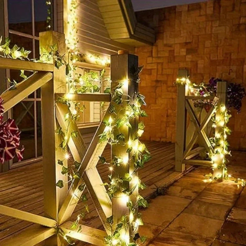 Solar Ivy Fairy Lights