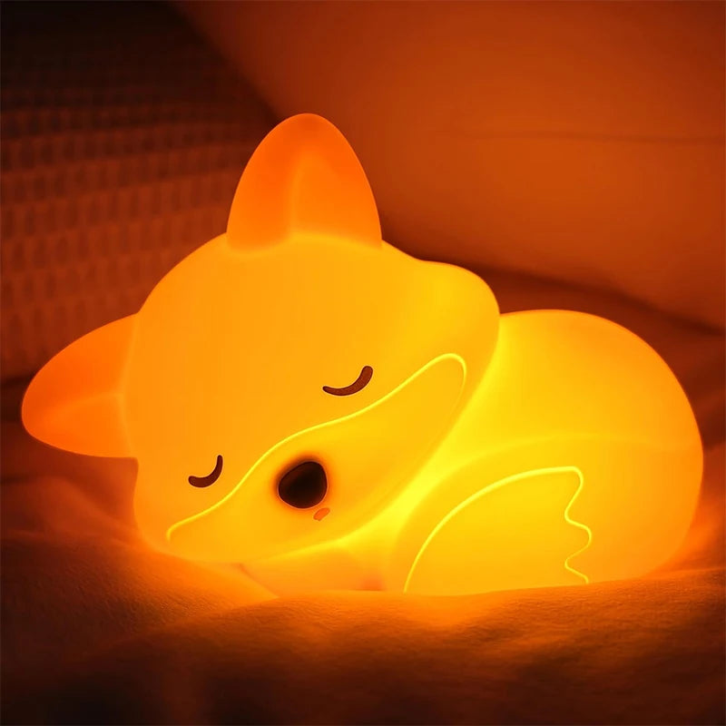 Squishy Fox Night Light