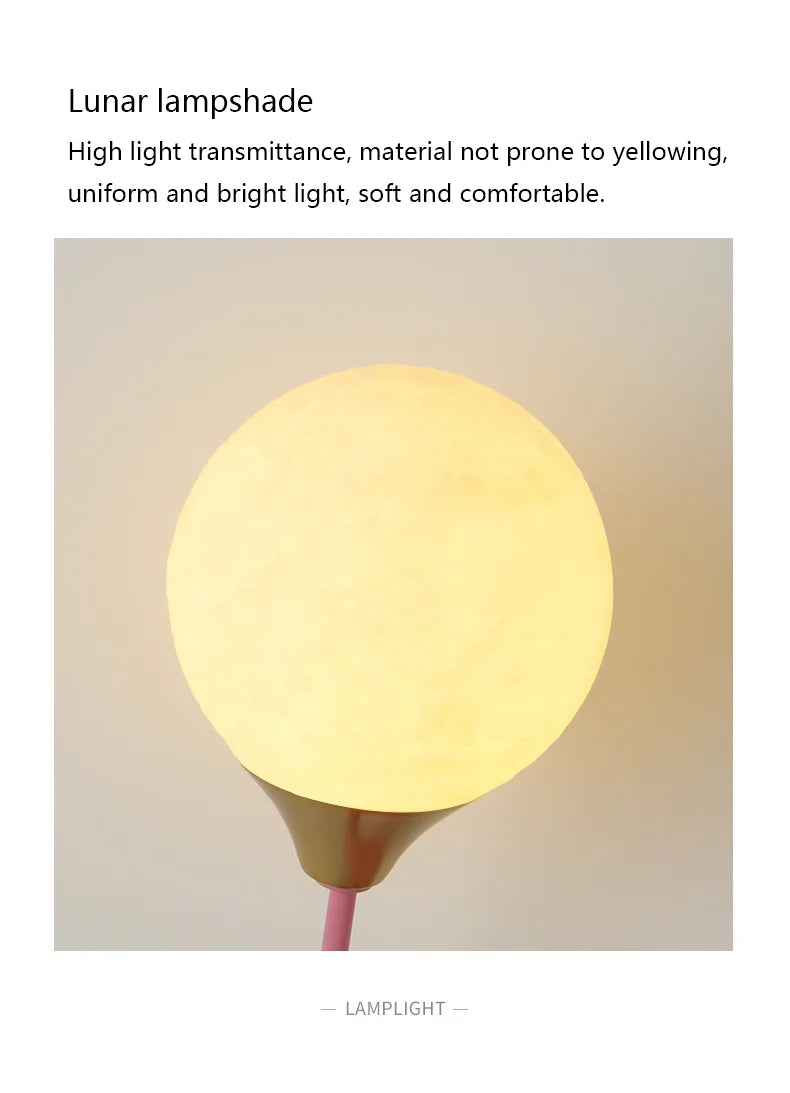 Polar Bear Moon Wall Lamp