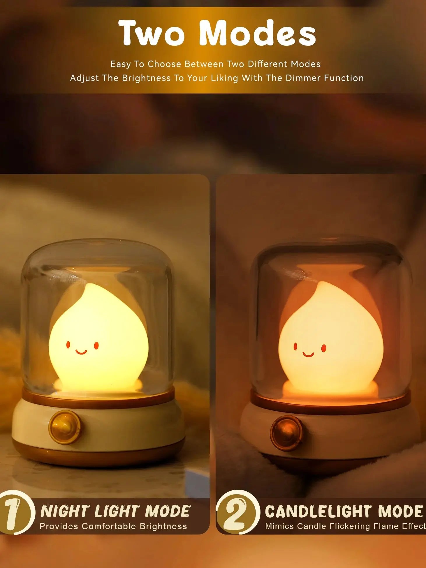 Flameless Candle Night Light