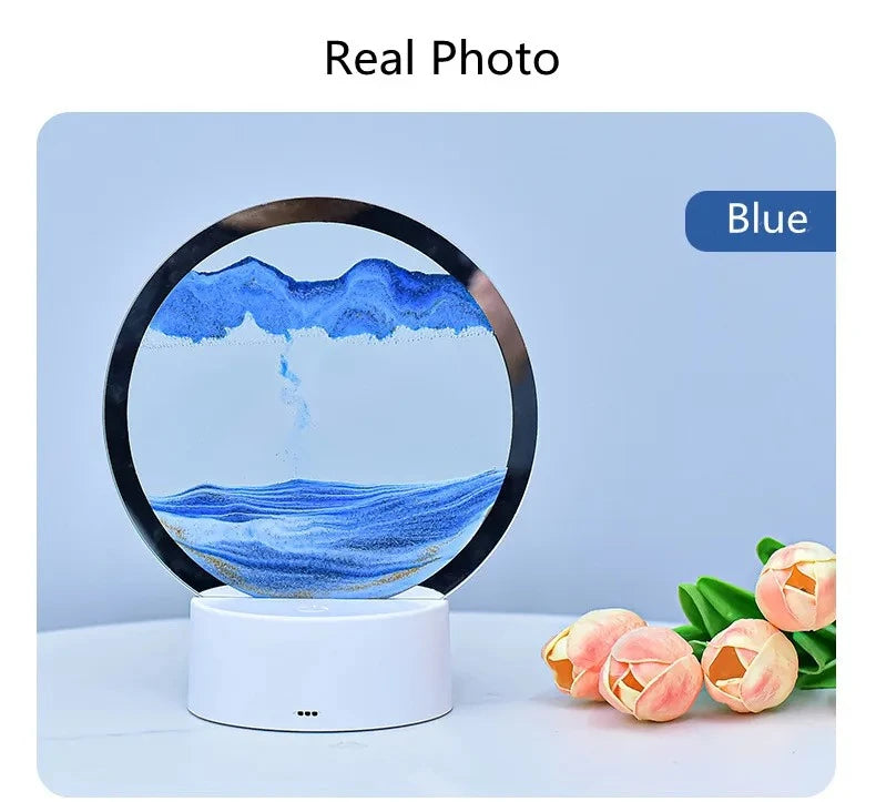 Flowing Sand Art Lamp